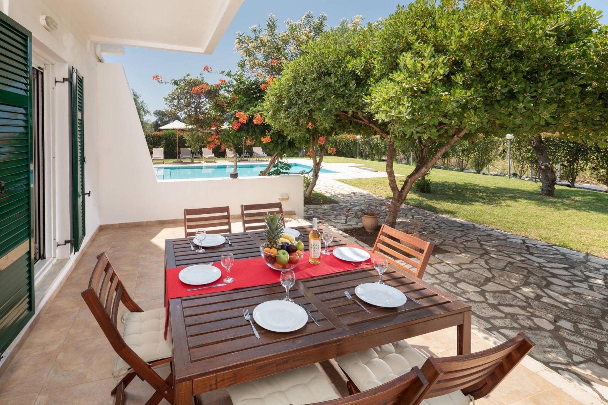 Almiros Beach Skales Villas מראה חיצוני תמונה